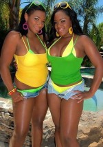 Dubai Escorts - Vanessa and kiraa Jamaica Dubai Escort